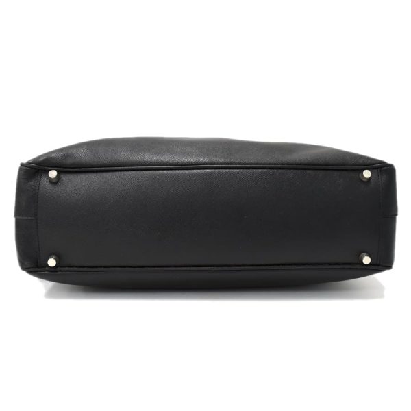 4 Prada Shoulder Bag Leather Black