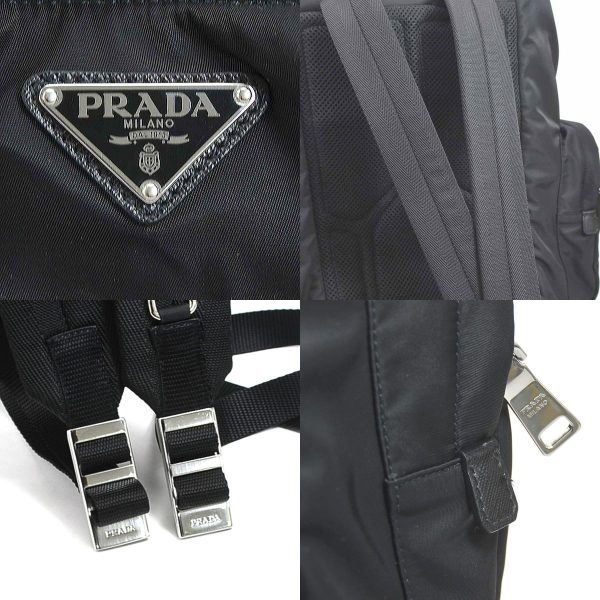 4 Prada Pet Carrier Pet Backpack Re Nylon Saffiano Leather Black