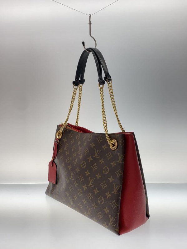 4 Louis Vuitton Surenne MM Monogram Canvas Leather Brown