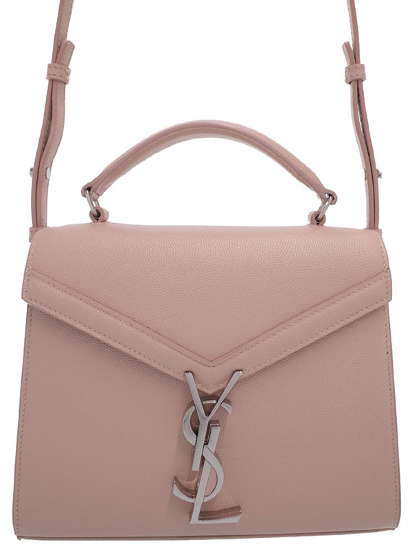 Saint Laurent Paris Cassandra Mini Top Handle 2way Pink