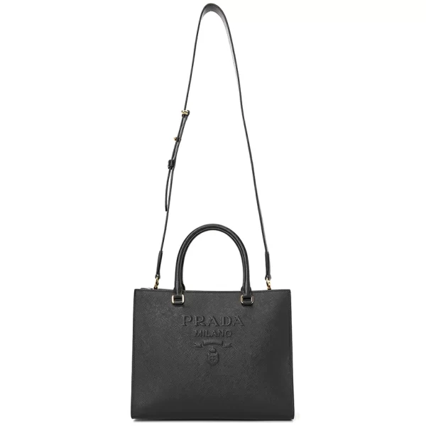 5 Prada Tote Bag Shoulder Bag Black