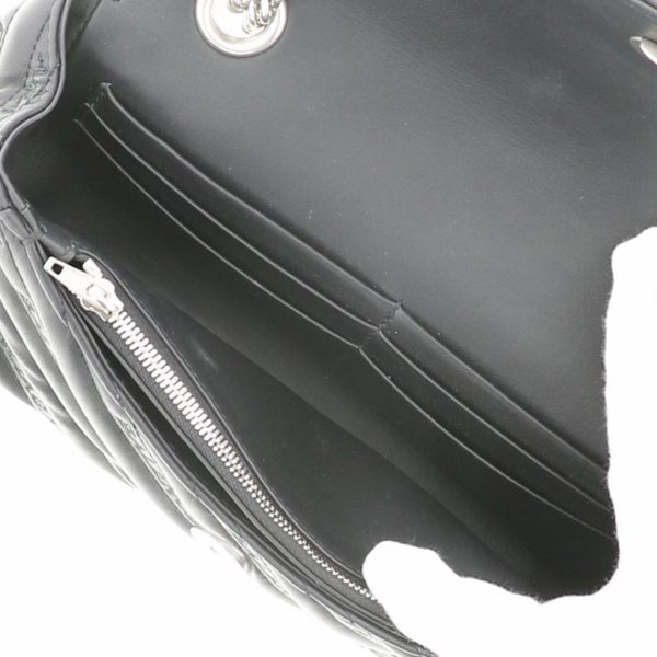 5 Balenciaga BB Chain Shoulder Bag Mini Messenger Bag Black