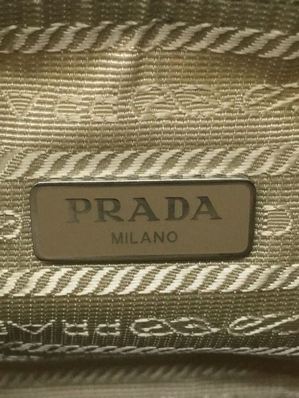 5 Prada Shoulder Bag Nylon Beige