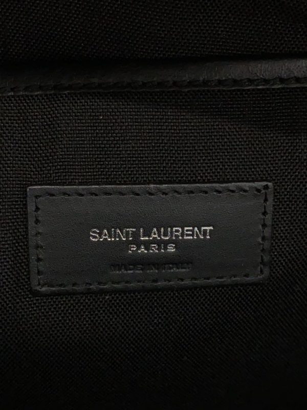 5 Saint Laurent Backpack Rucksack Black