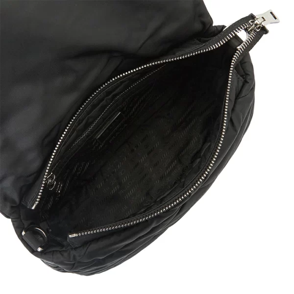 5 Prada Re nylon Shoulder Bag Black