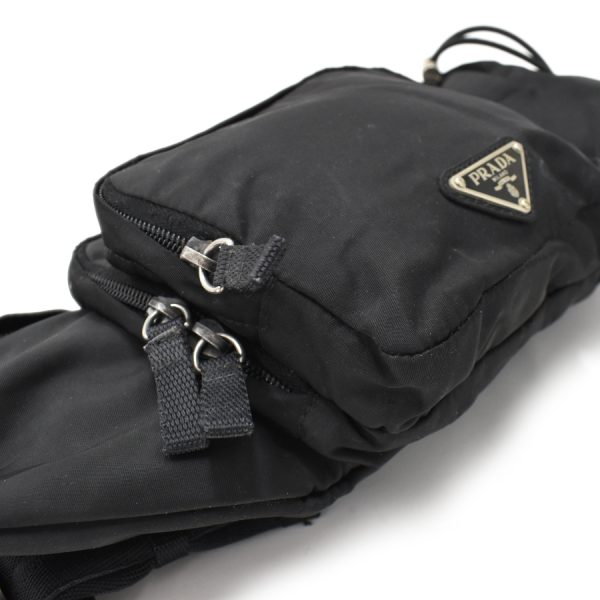 5 Prada Belt Bag Body Bag Nylon Black