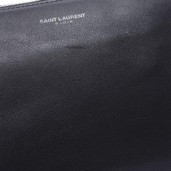 5 Saint Laurent Body Bag Black Calf Waist Bag