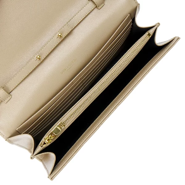 5 Saint Laurent Shoulder Bag Beige