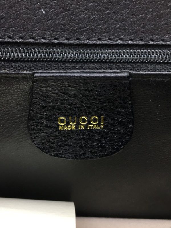 5 Gucci Shoulder Bag Bamboo Black