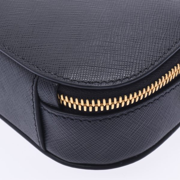 5 Prada Belt Bag Chain Shoulder Bag Black Gold Hardware Body Bag