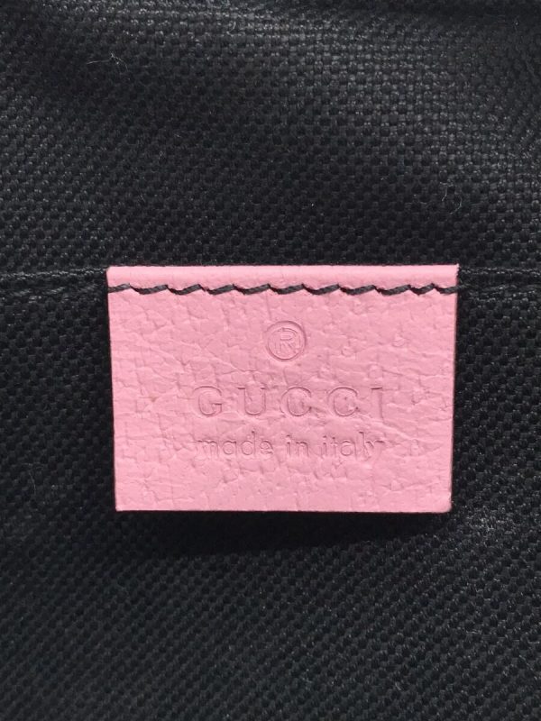 5 Gucci Shoulder Bag Leather Pink