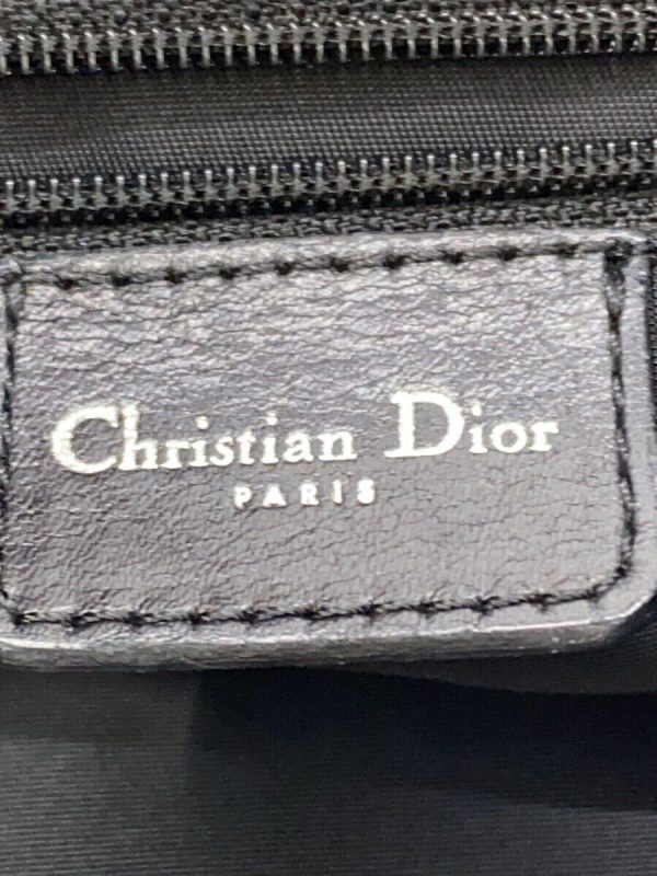 5 Christian Dior Shoulder Bag Allover Pattern Gray