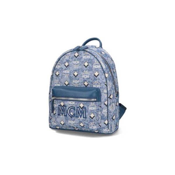 5068a1cb6a054d2 ia 2 MCM Backpack Blue Rucksack