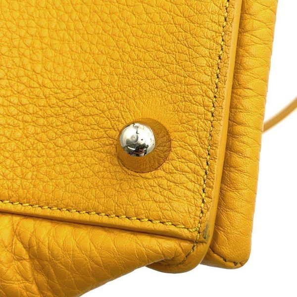 6 Christian Louboutin Shoulder Bag Mini Leather Yellow