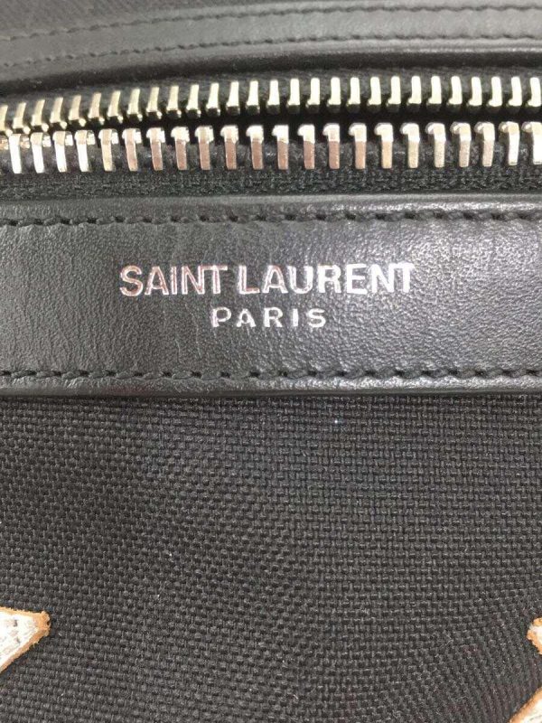 6 Saint Laurent Rucksack Backpack Black