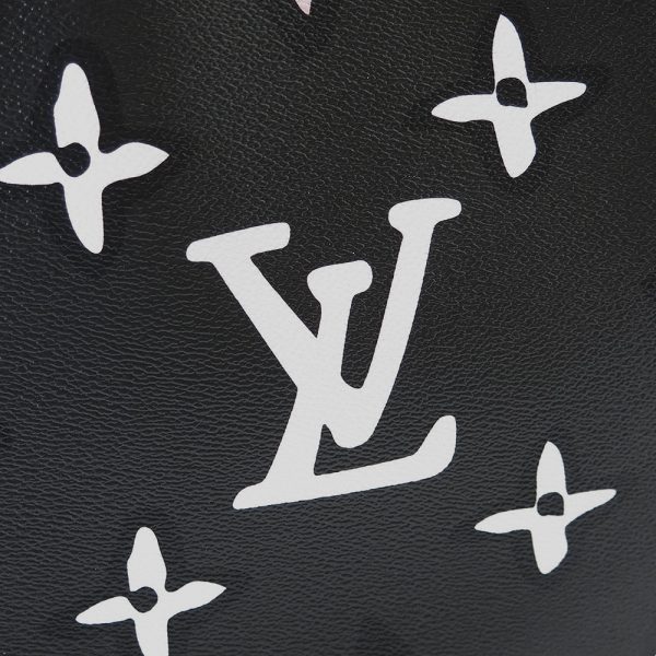 6 Louis Vuitton Wild at Heart Neverfull MM Monogram Black Multicolor