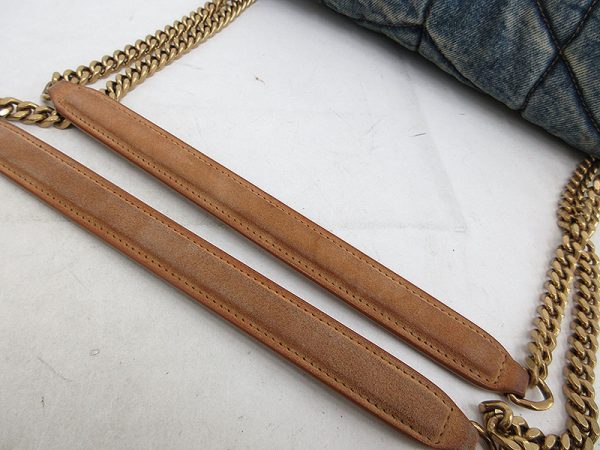 6 Yves Saint Laurent Chain Shoulder Bag Brand Bag Denim