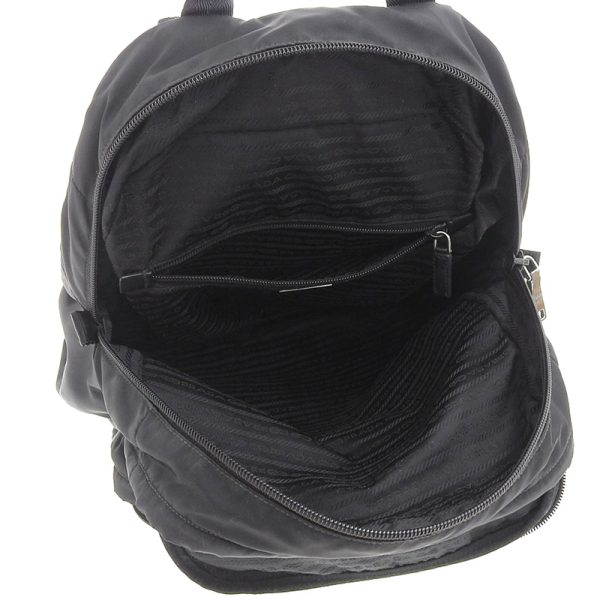 6 Prada Backpack Rucksack Nylon Black