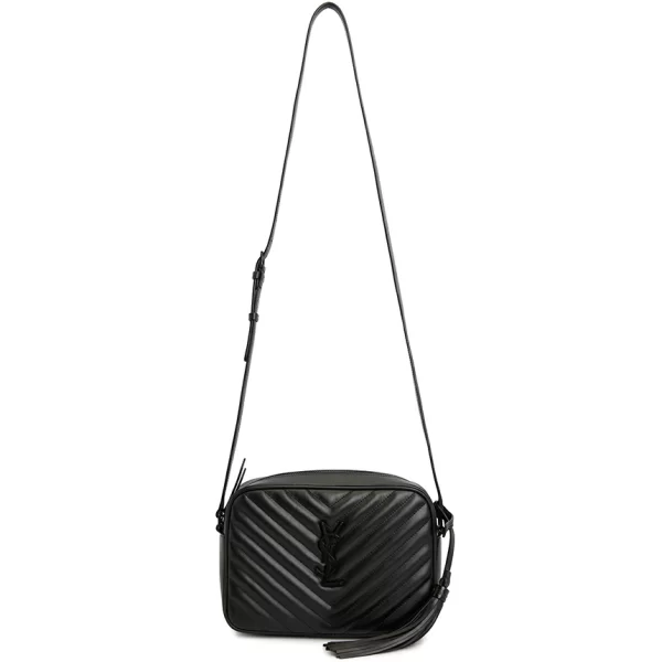 6 Saint Laurent Shoulder Bag Bodybag Handlebag Black