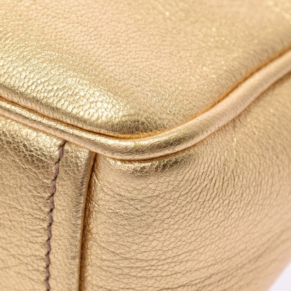 6 Prada Mini Bag Calf Shoulder Bag Gold