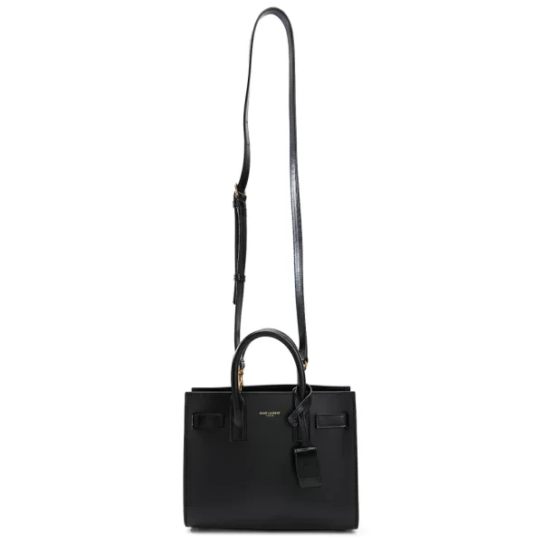 6 Saint Laurent Tote Bag Shoulder Bag Body Bag Black