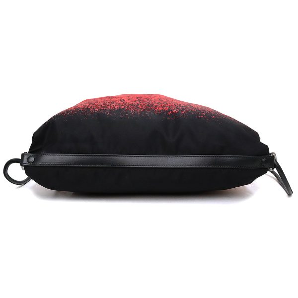 6 Christian Louboutin Backpack Daypack Nylon Red Black