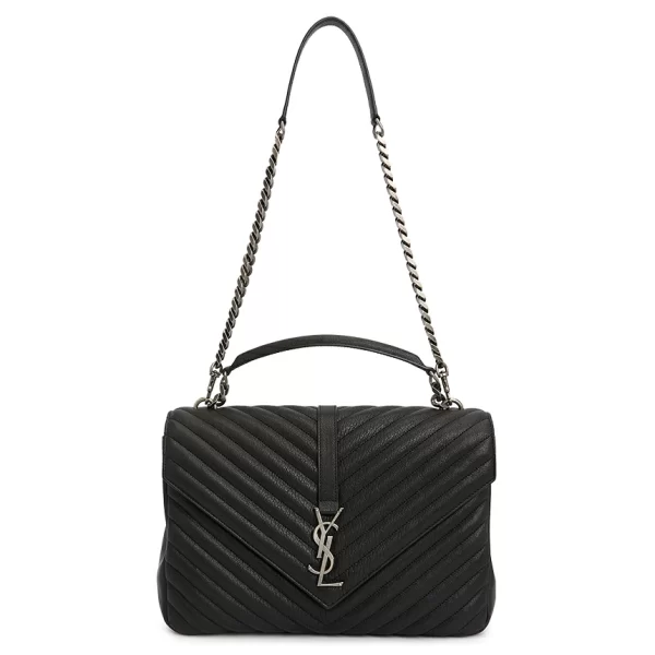 6 Saint Laurent Tote Bag Shoulder Bag Black