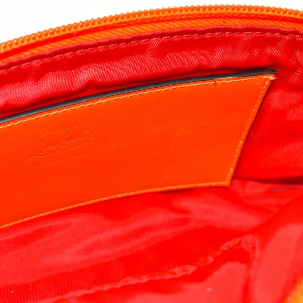 7 Christian Louboutin Waist Bag Crossbody Bag Orange