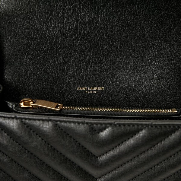 7 Saint Laurent Tote Bag Shoulder Bag Black