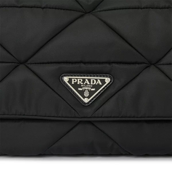 7 Prada Re nylon Shoulder Bag Black