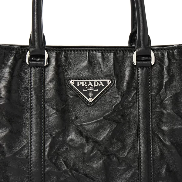 7 Prada Tote Bag Shoulder Bag Black