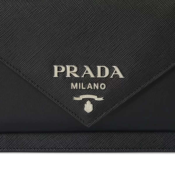 7 Prada Shoulder Bag Handbag Black