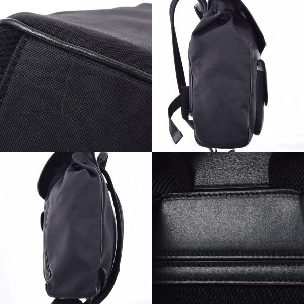 7 Dior Backpack Black Nylon Rucksack Daypack