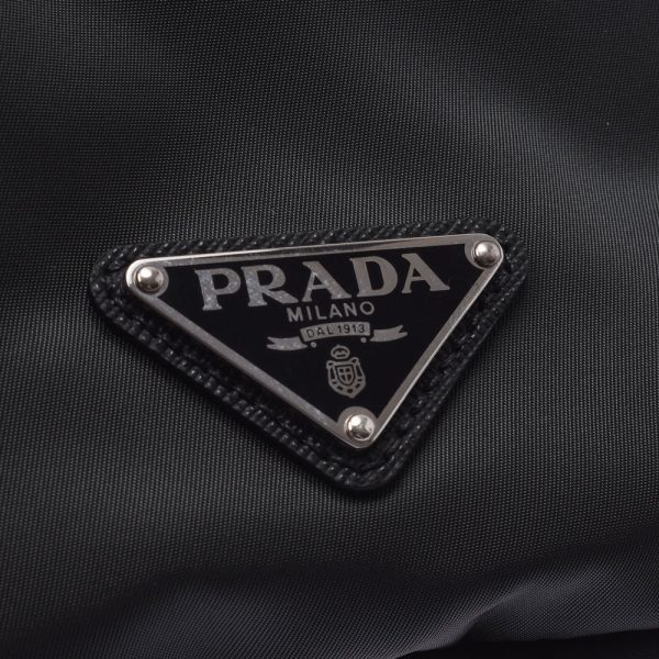 7 Prada Gray Silver Hardware Nylon Rucksack Daypack