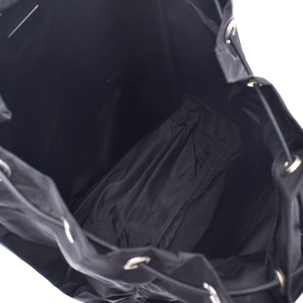 7 Prada Nylon Rucksack Daypack Black