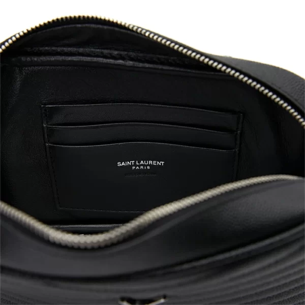 7 Saint Laurent Shoulder Bag Black