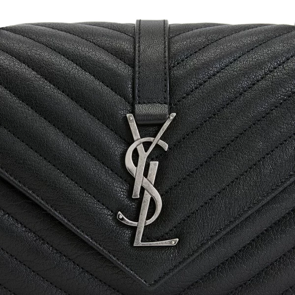 7 Saint Laurent Tote Bag Shoulder Bag Black