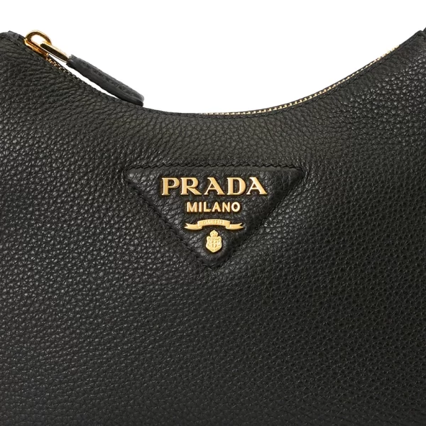 7 Prada Handbag Shoulder Bag Black