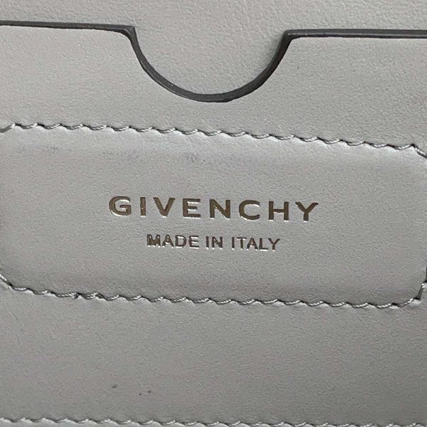 7 Givenchy Handbag Shoulder Bag Leather Gray