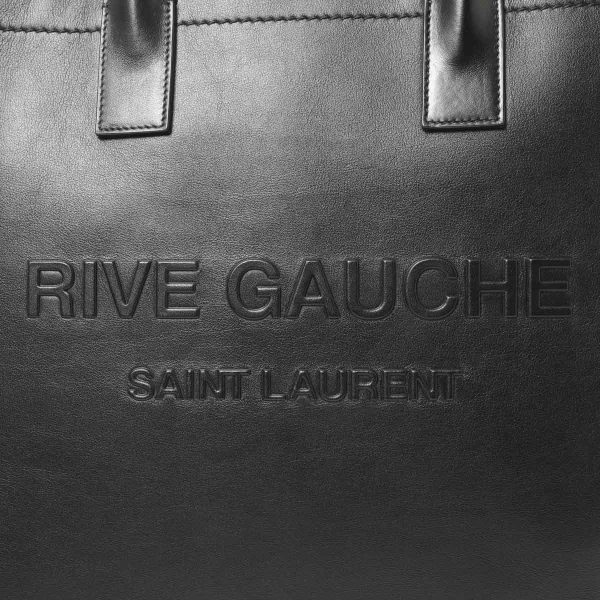 7 Saint Laurent Tote Bag Rive Gauche Black