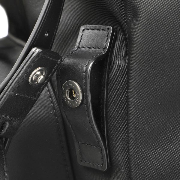 7 Saint Laurent Backpack Rucksack Nylon Black