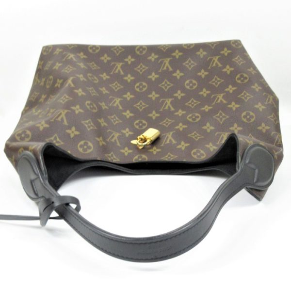 8 Louis Vuitton Monogram Flower Hobo Shoulder Bag Back