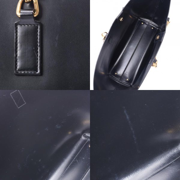 8 Saint Laurent Calf Tote Bag Black