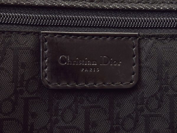 8 Christian Dior 2way Handbag Denim Black