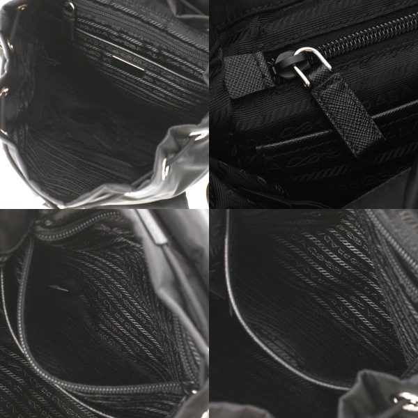 8 Prada Backpack Black Renylon Rucksack Daypack