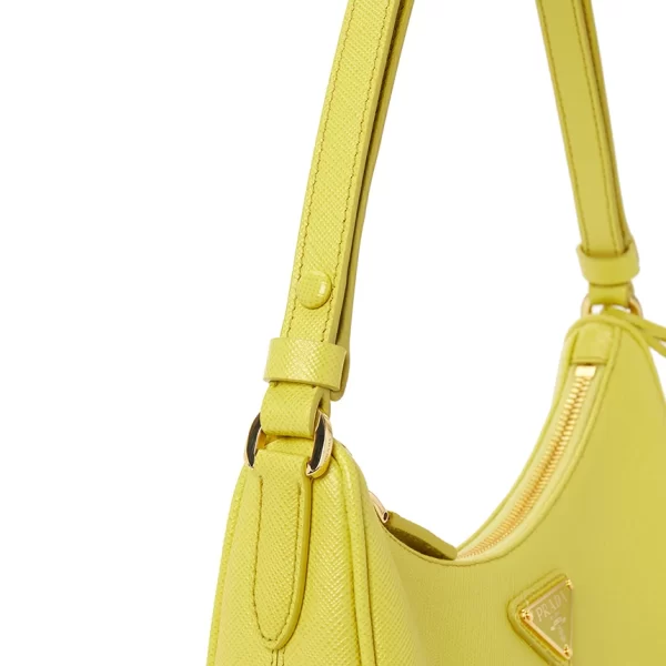 8 Prada Hand Bag Shoulder Bag Yellow