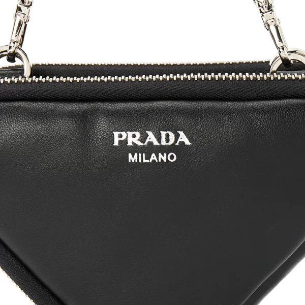 8 Prada Pouch Tote Bag Shoulder Bag Black