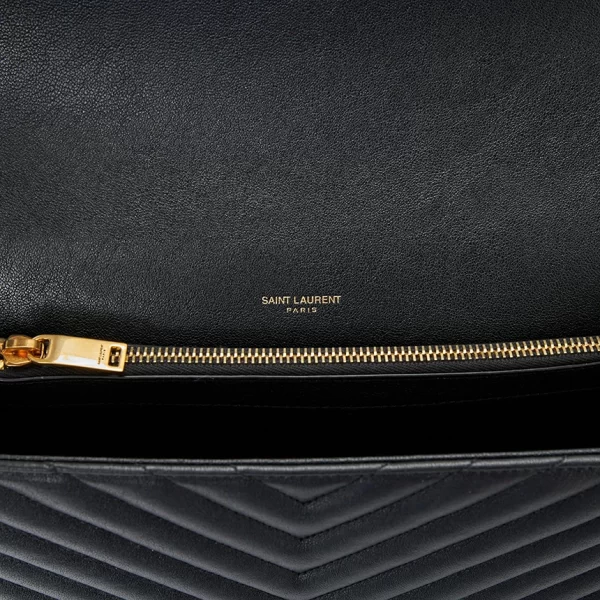 8 Saint Laurent Shoulder Bag Black