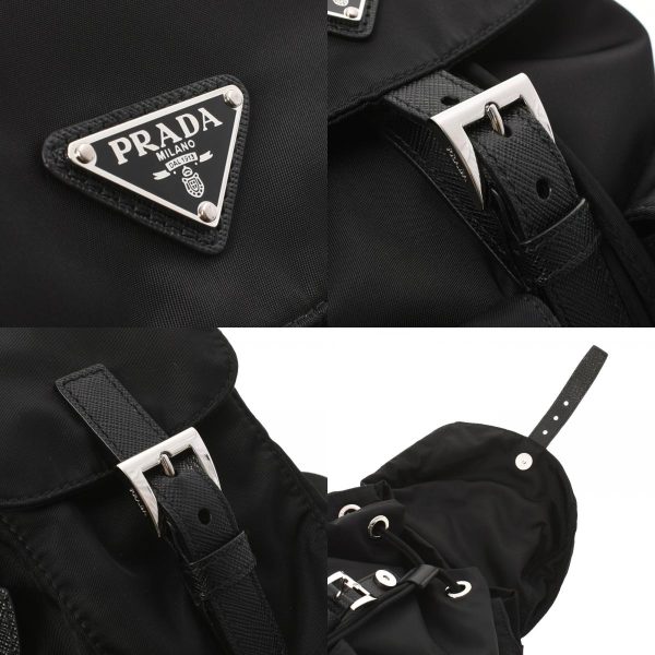 9 Prada Backpack Black Renylon Rucksack Daypack