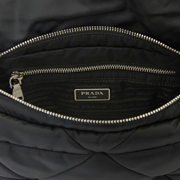 9 Prada Re nylon Shoulder Bag Black